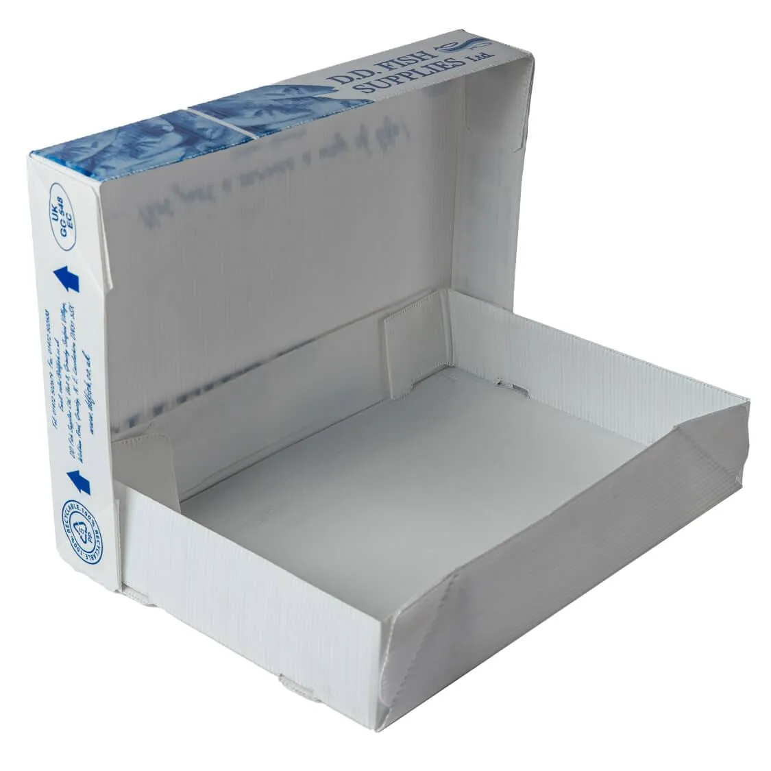 DD Fish Supplies CoolSeal-boks med logo