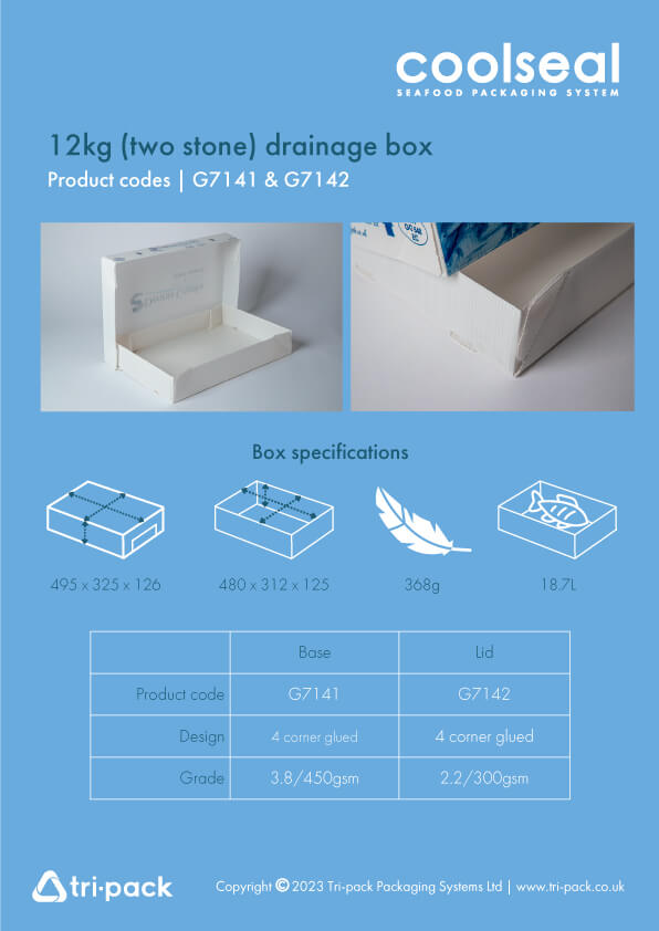 CoolSeal reklamebrosjyre med dimensjoner - 12 kg