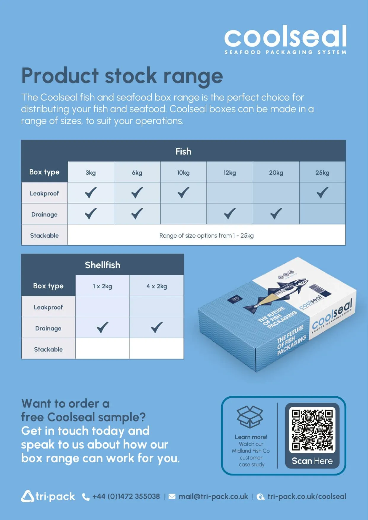 CoolSeal product flyer infographic